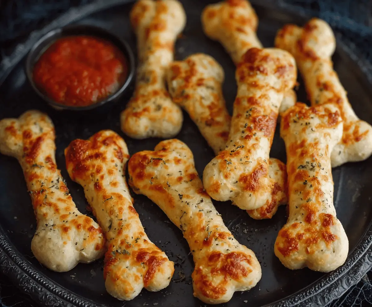 Cheesy Halloween Breadstick Bones Recipe – Spooky & Delicious Snack