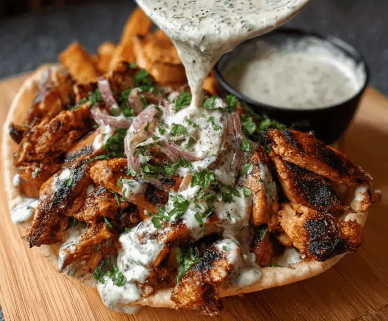 Chicken Shawarma with Garlic Sauce Recipe