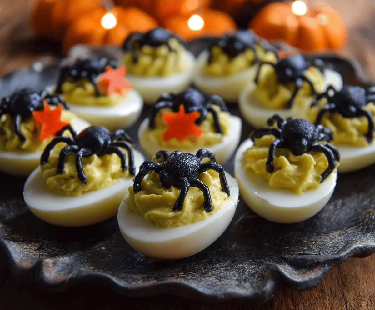 Creepy Deviled Eggs Recipe – Easy Spooky Halloween Appetizer