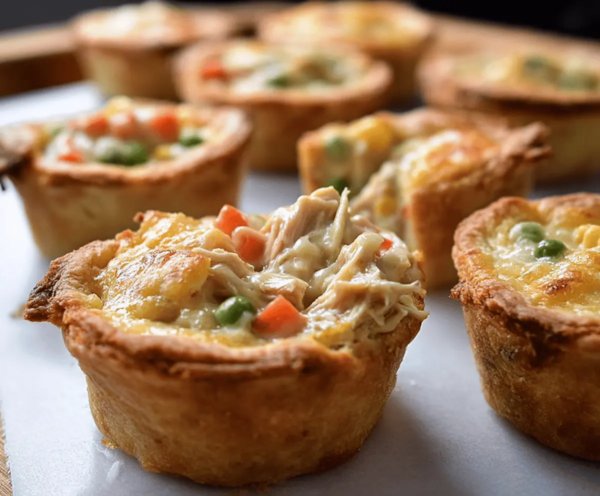 Easy Mini Chicken Pot Pies Recipe – Delicious Comfort Food Bites