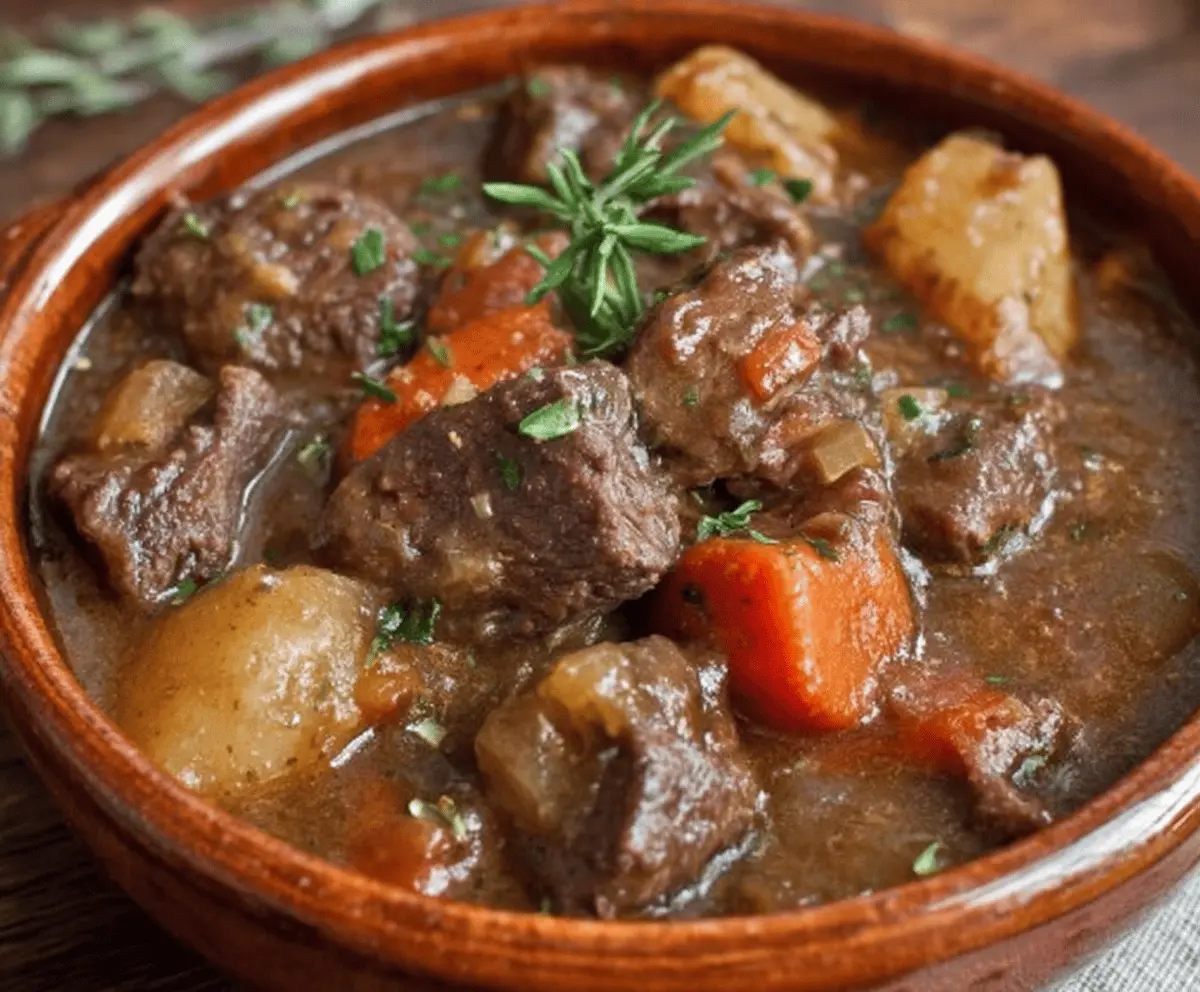 Old Fashioned Beef Stew Recipe – Hearty & Comforting Meal