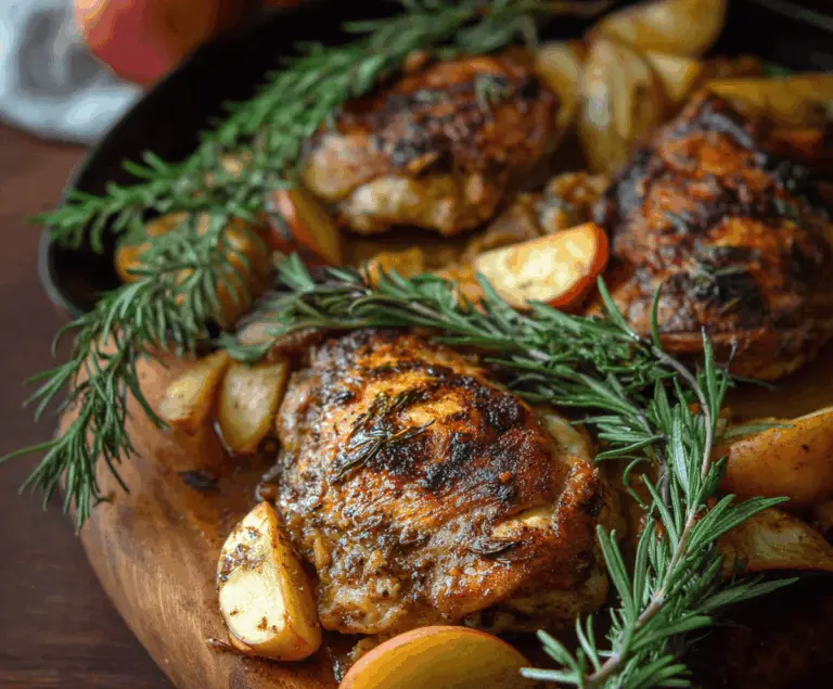 Rosemary Apple Cider Chicken
