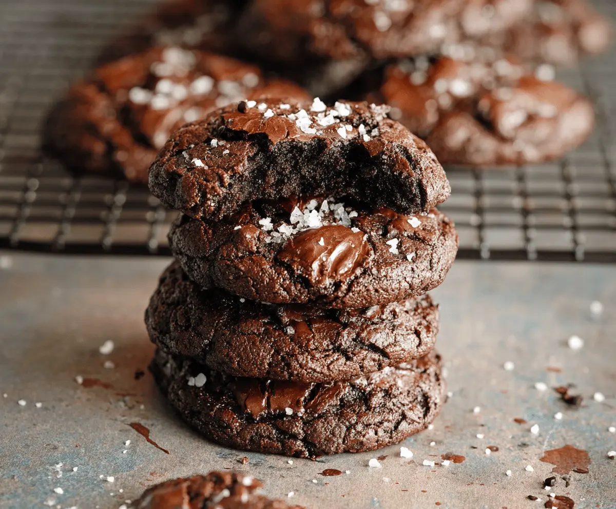 Ultimate Salted Brownie Cookies Recipe – Chewy, Gooey & Irresistible