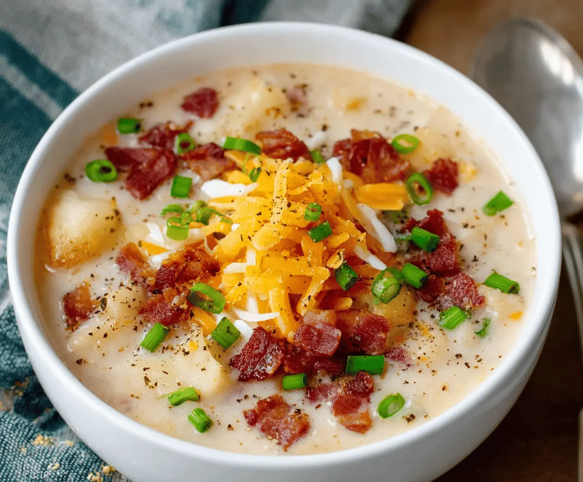 Best Crockpot Potato Soup Recipe for Easy Comfort Food