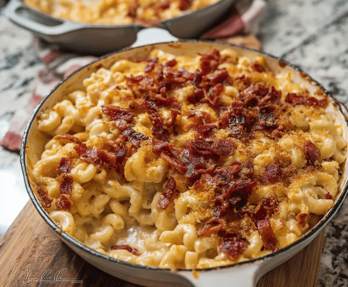 Creamy Bacon Mac and Cheese