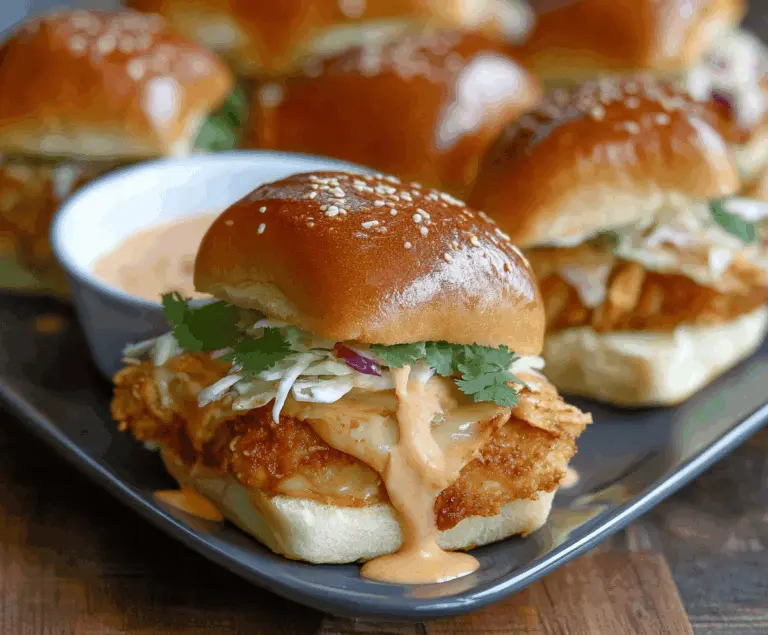 Bang Bang Chicken Sliders