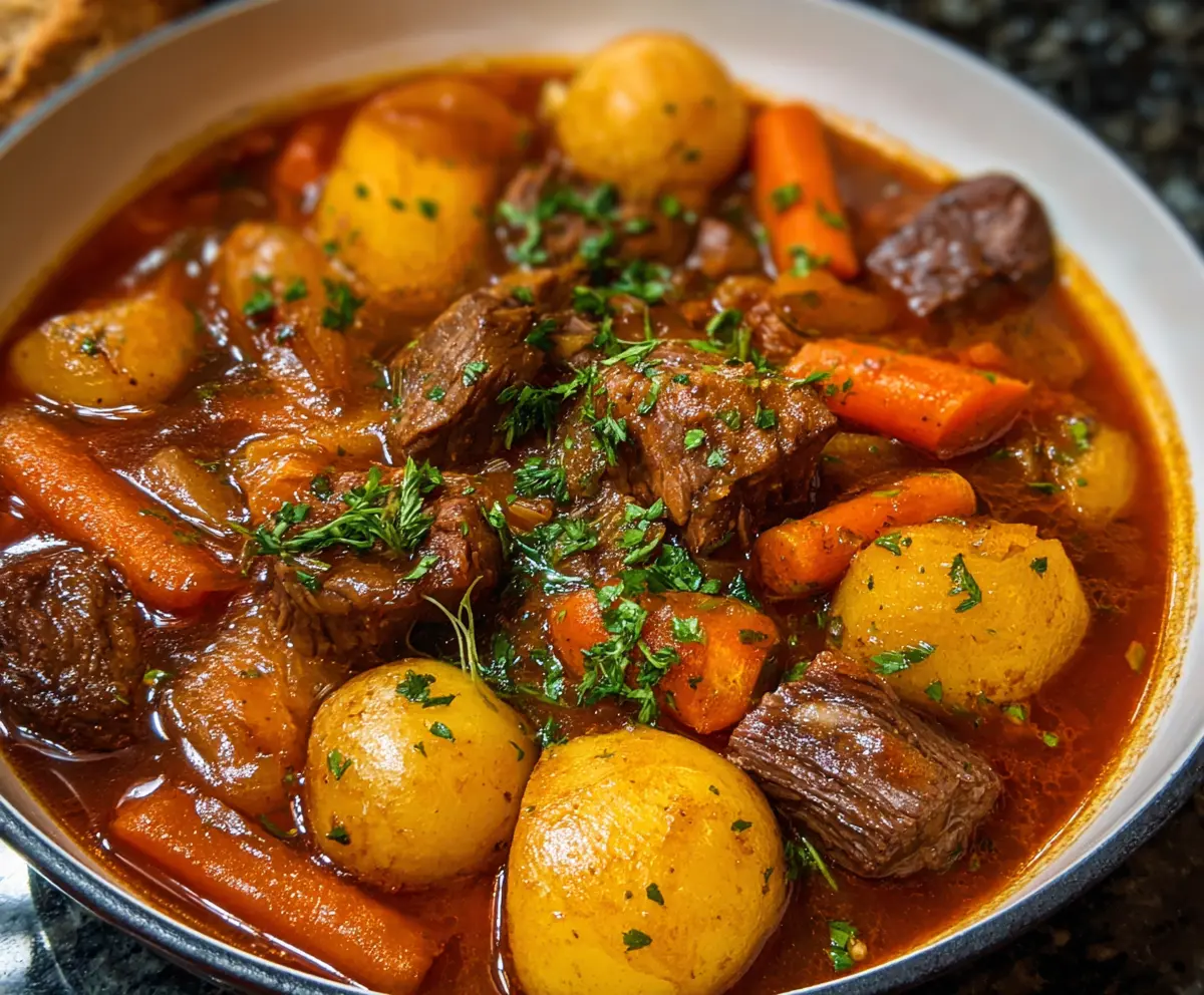 Hearty Beef Potato Stew Recipe