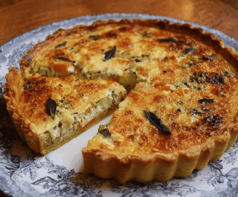 Butternut Squash & Sage Quiche