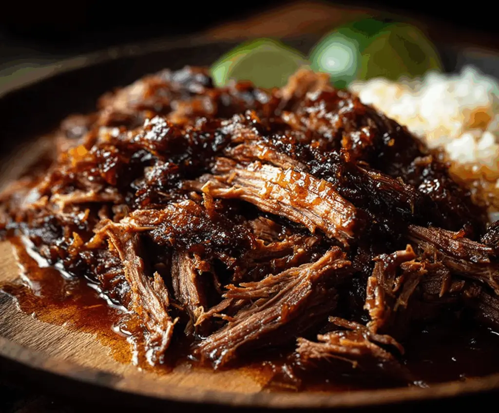 Caramelized Pulled Beef Brisket