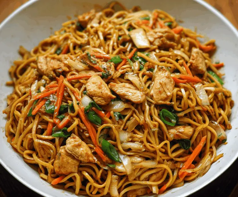 Chicken Chow Mein