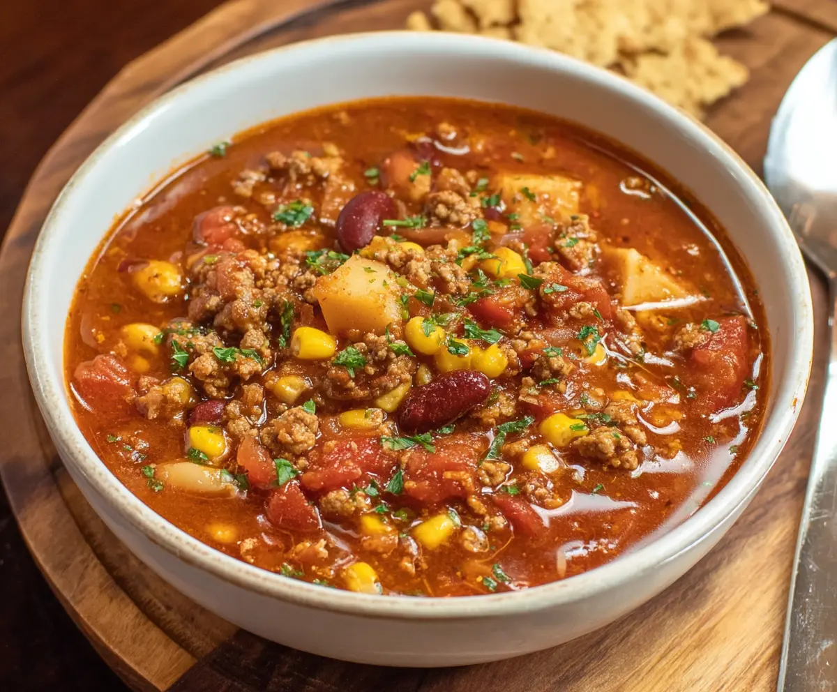 Hearty Cowboy Soup Recipe