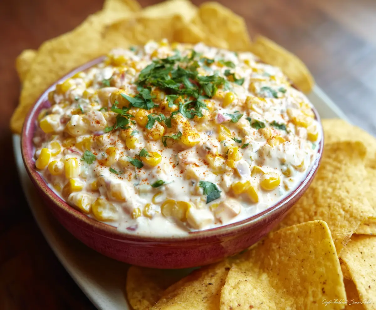 Easy Creamy Corn Dip Recipe