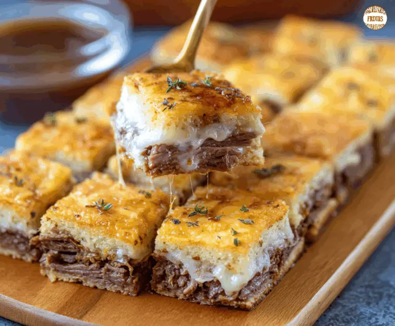 Delicious French Dip Squares Recipe