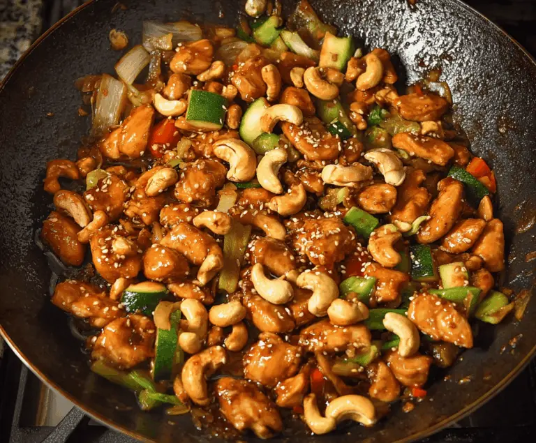 Easy Authentic Cashew Chicken