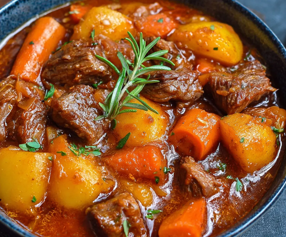 Simple & Hearty Beef Stew Recipe