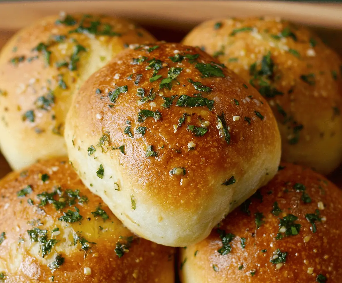 Easy Garlic Bread Rolls Recipe