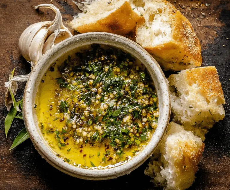 Garlic Olive Oil Dip