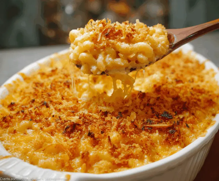 Gourmet Baked Mac and Cheese with a Crunch