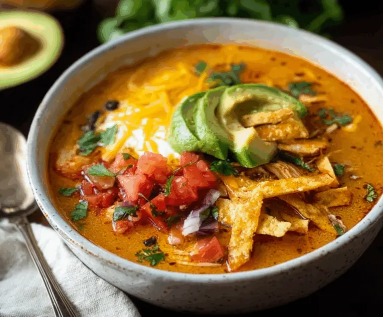 Homemade Tortilla Soup