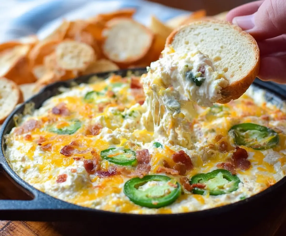 Easy Jalapeño Popper Dip Recipe