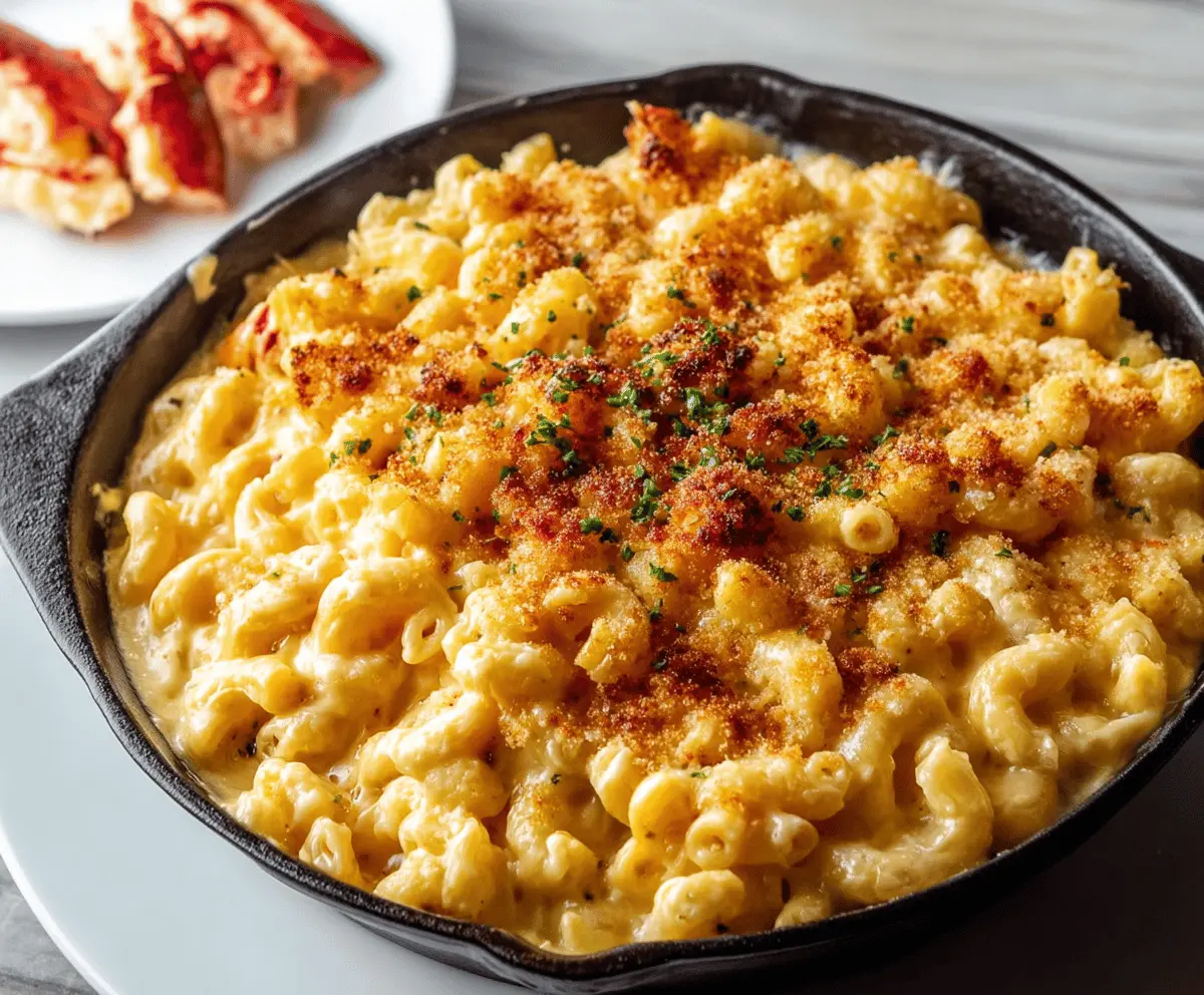 Creamy Lobster Mac and Cheese Recipe