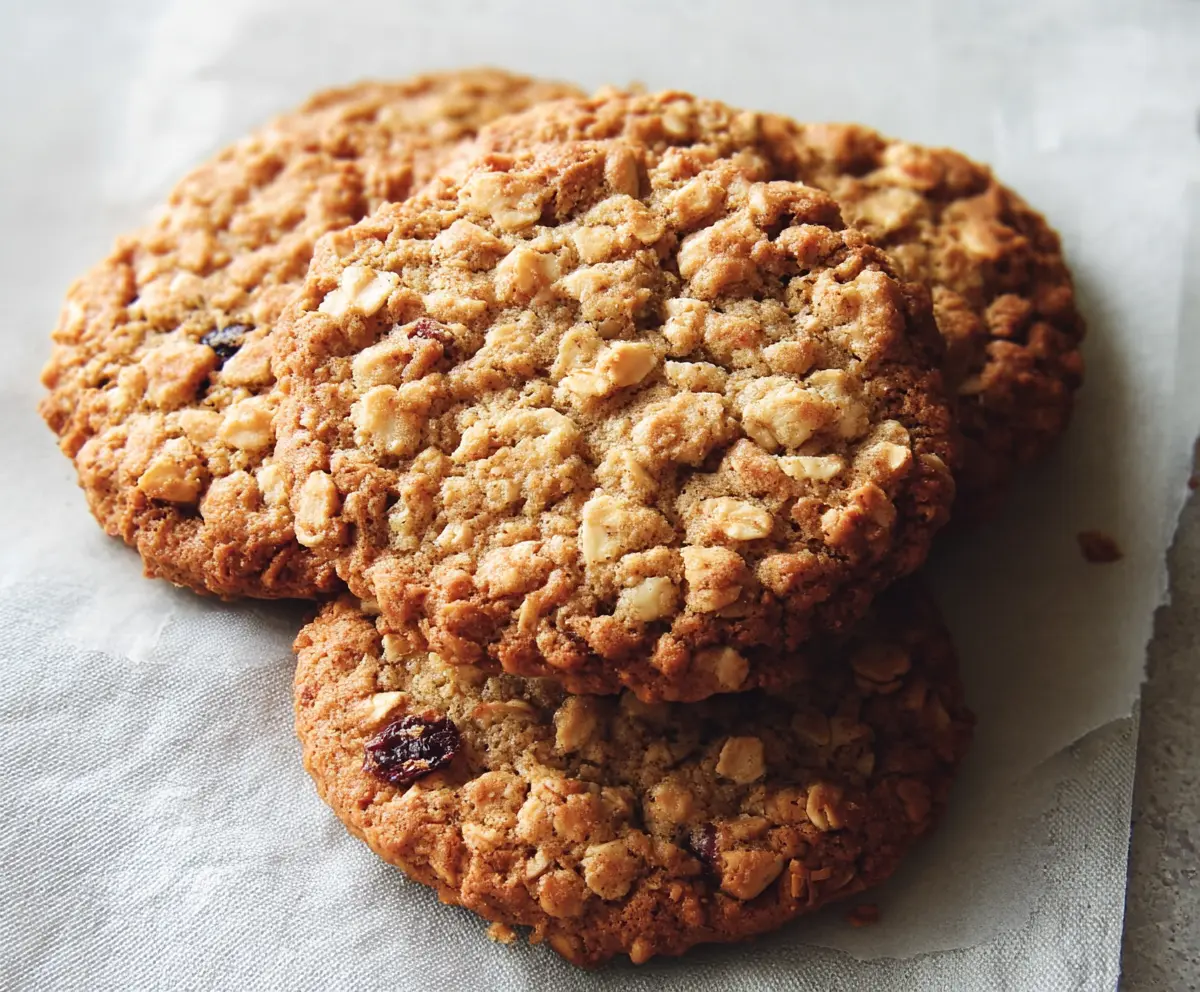 Easy Homemade Oatmeal Cookies