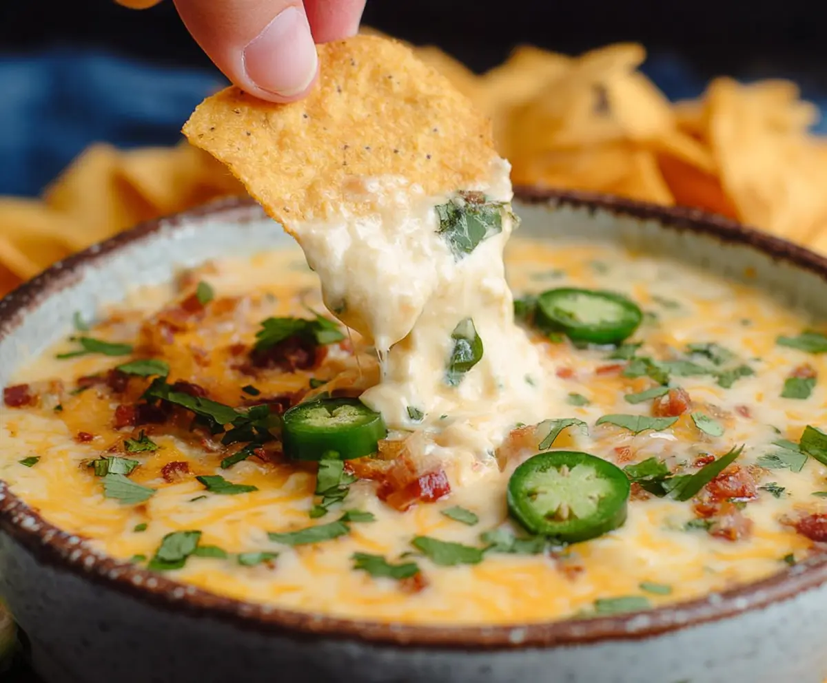 Quick Easy Queso Dip Recipe