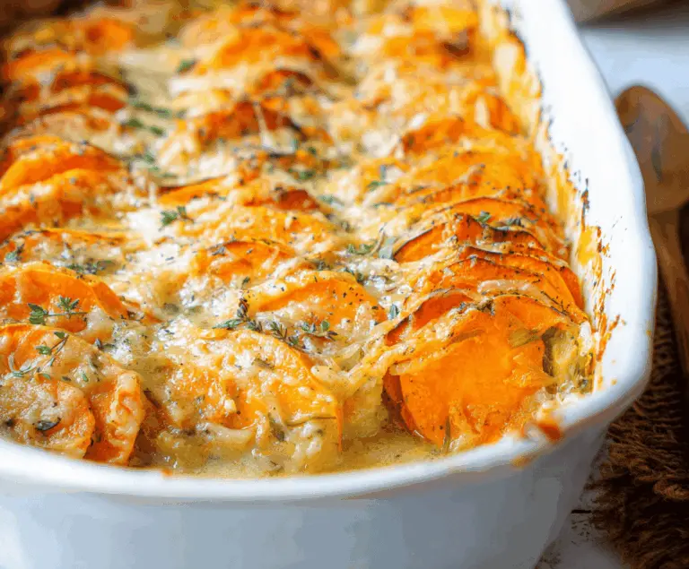 Scalloped Sweet Potatoes