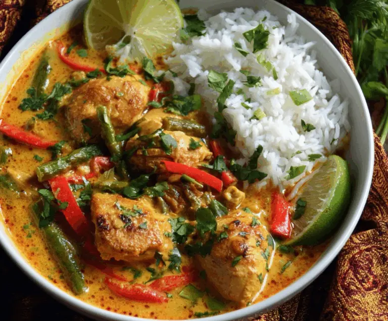 Spicy Summer Coconut Chicken Curry