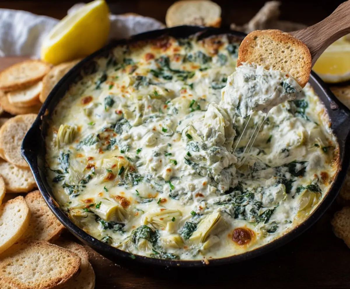 Creamy Spinach Artichoke Dip