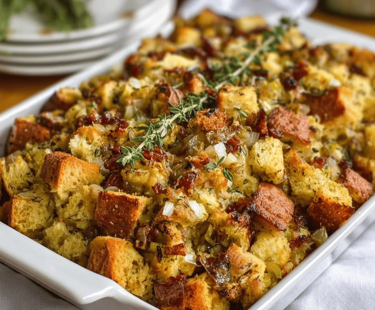 Easy Thanksgiving Stuffing Recipe