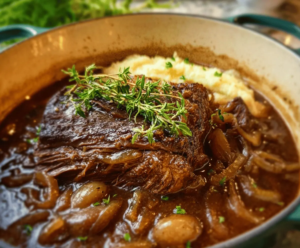 Ultimate French Onion Pot Roast