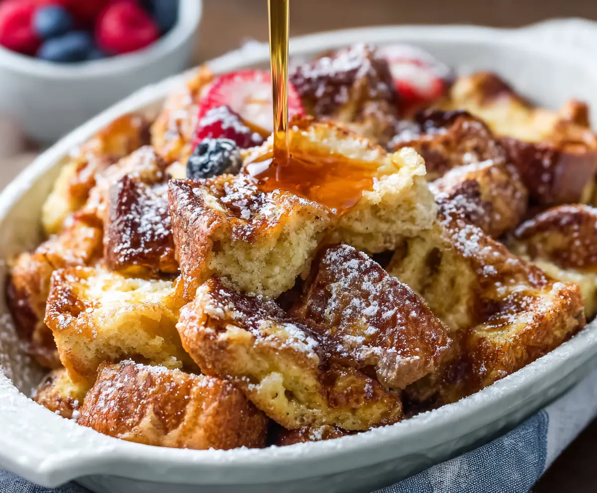 Easy Baked French Toast Casserole