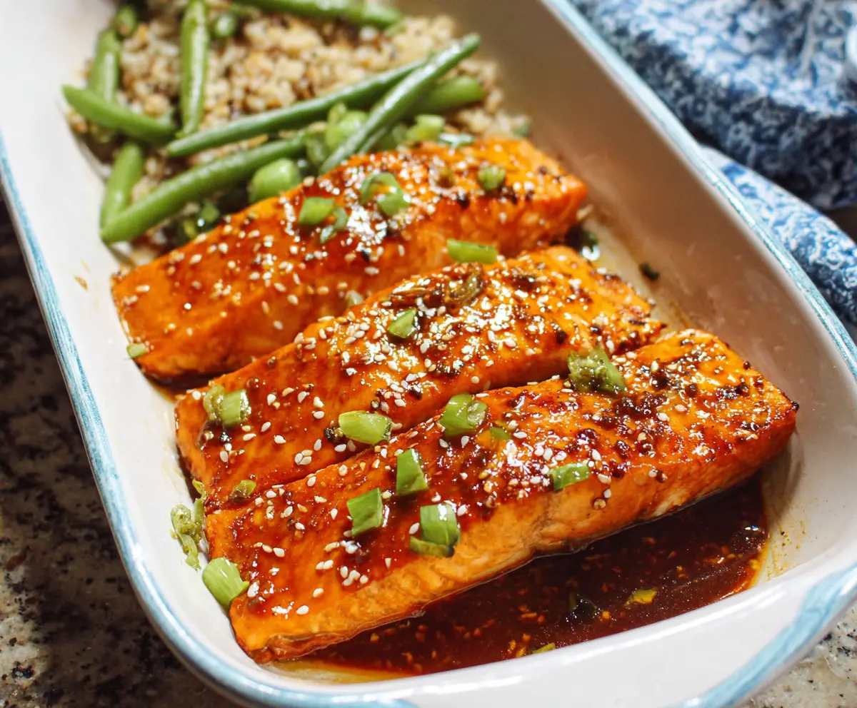 Easy Baked Teriyaki Salmon Recipe