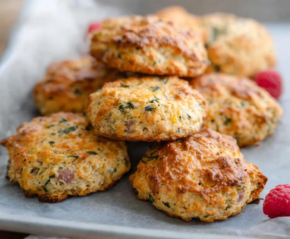 High Protein Breakfast Biscuits