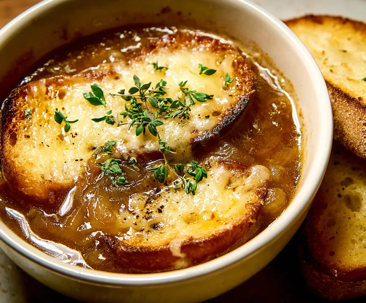 Easy Caramelized Onion Soup Recipe