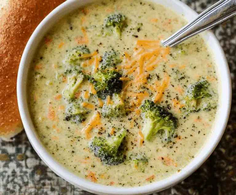 Cheesy Broccoli Soup