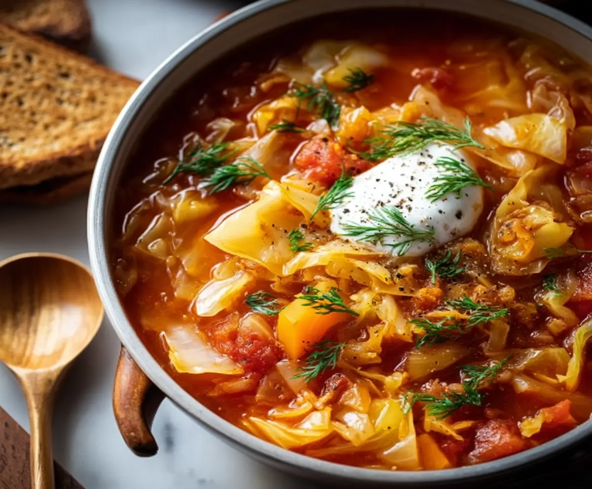 Easy Classic Cabbage Soup Recipe