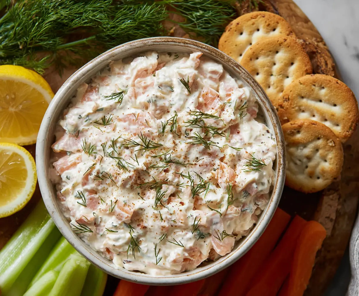 Easy Creamy Smoked Salmon Dip Recipe