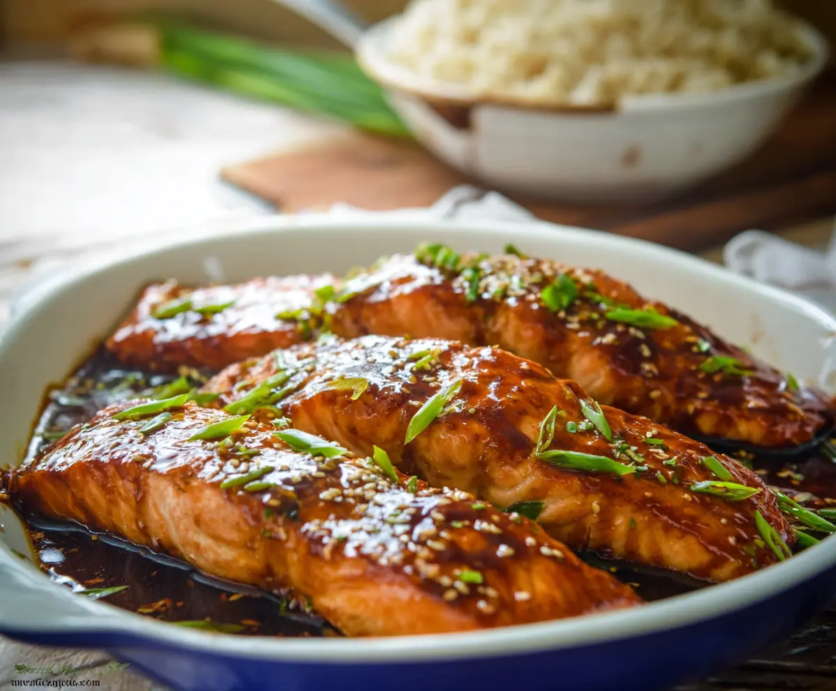 Easy Flavorful Teriyaki Salmon