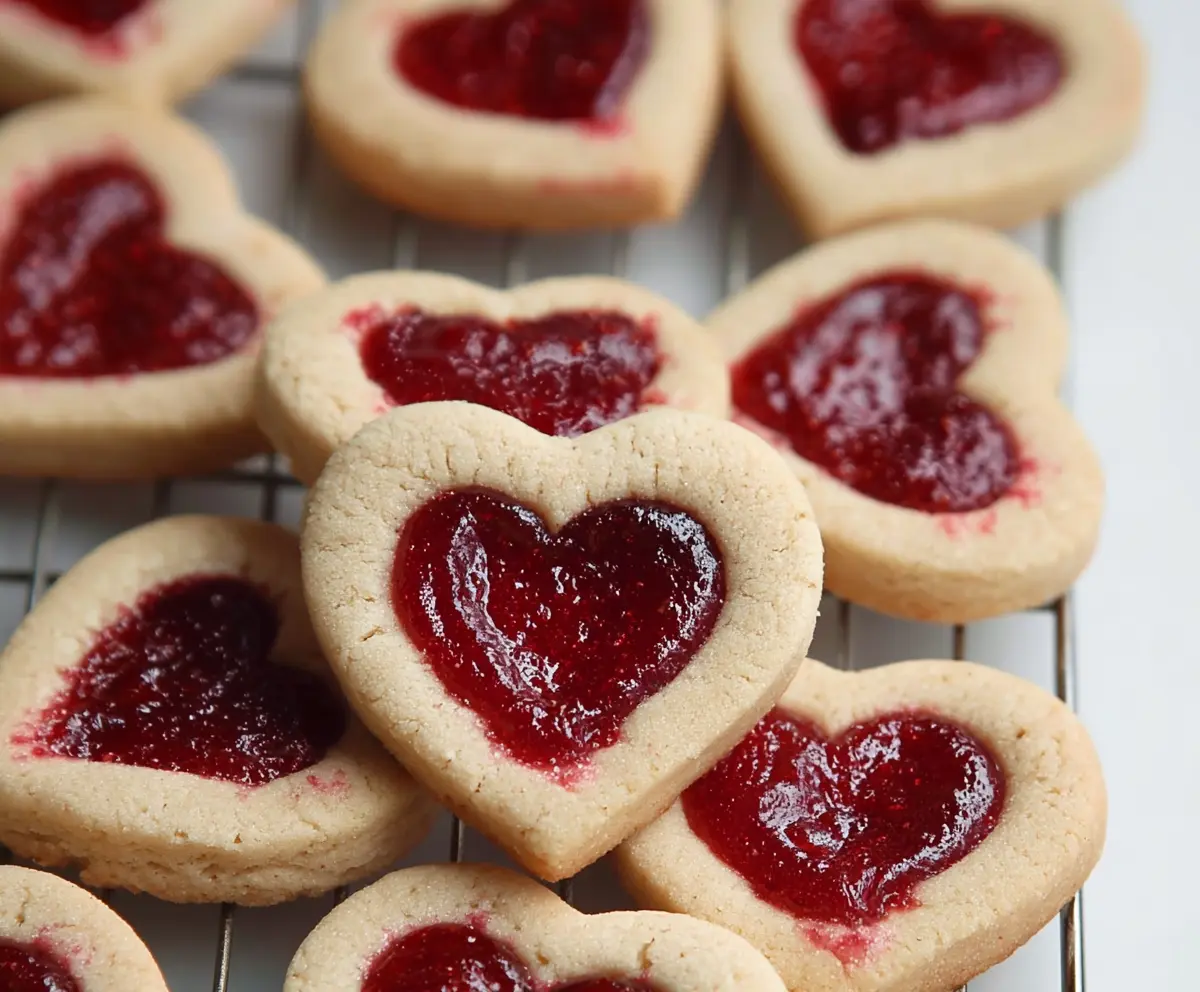 Sweet Heart Jam Valentine Cookies