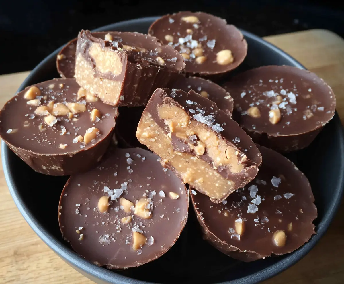 Keto Peanut Butter Chocolate Fat Bombs