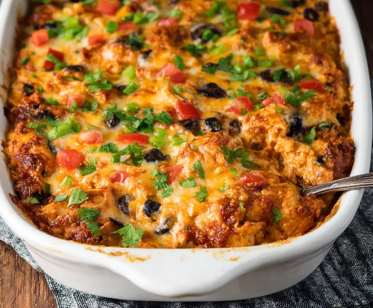 Easy Mexican Chicken Casserole