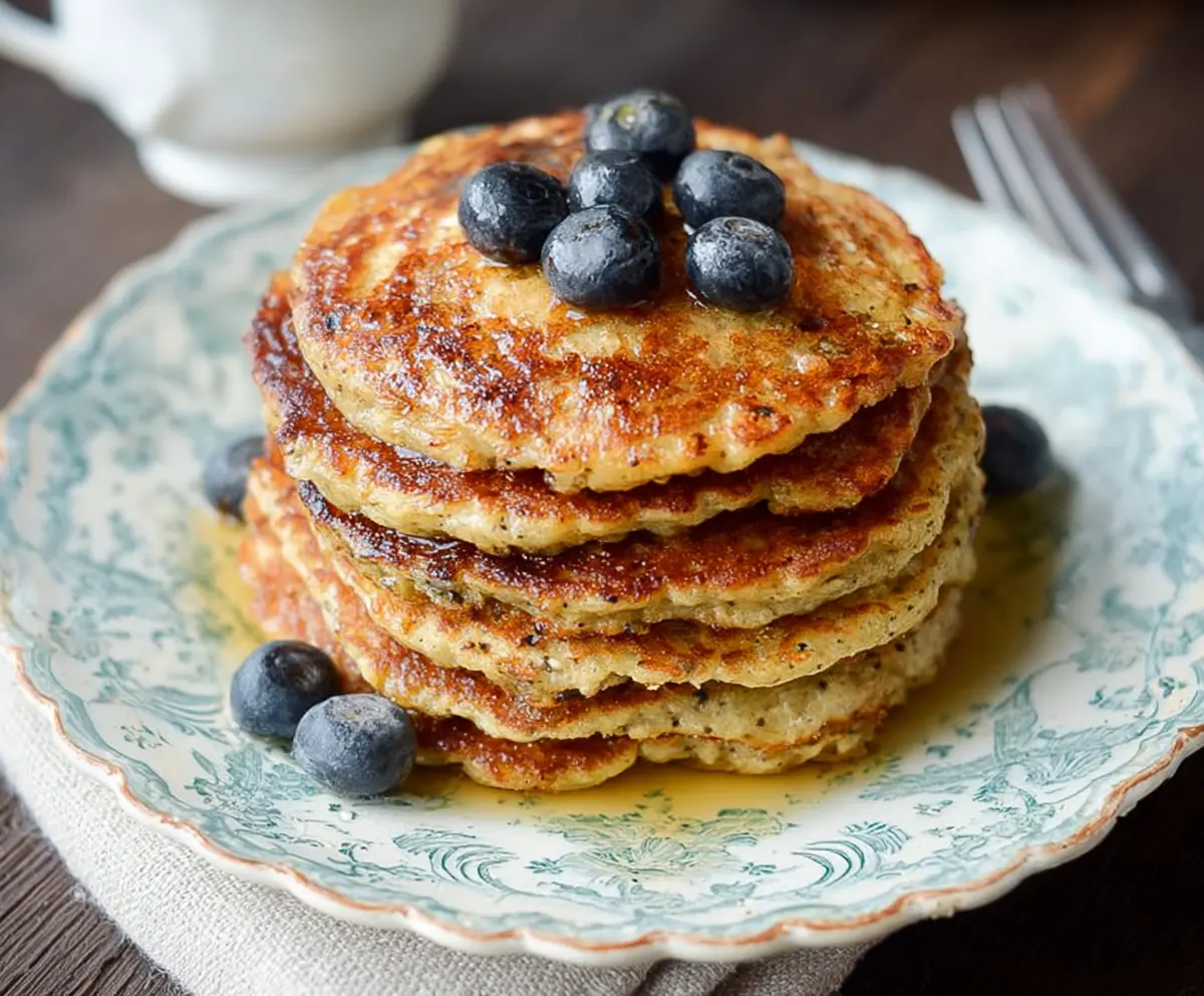 Fluffy Oatmeal Pancakes No Banana