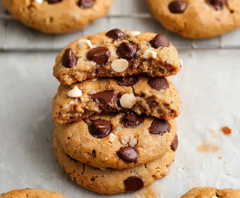 The BEST Protein Cookies (4 Ingredients!)