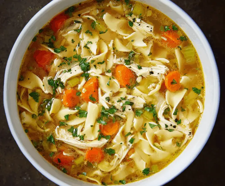 Traditional Chicken Noodle Soup