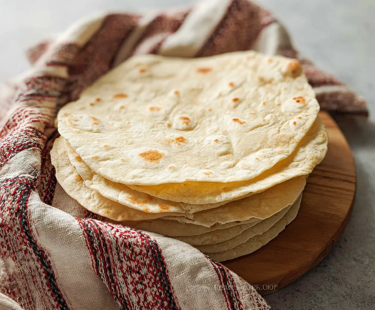Easy 4-Ingredient Sourdough Tortillas