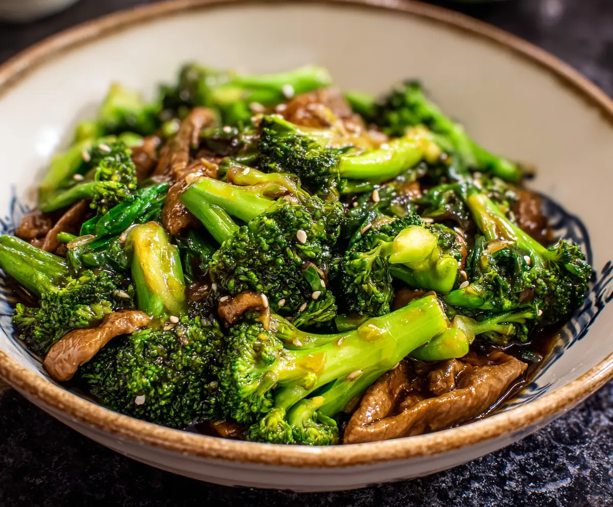 Easy Chinese Beef and Broccoli