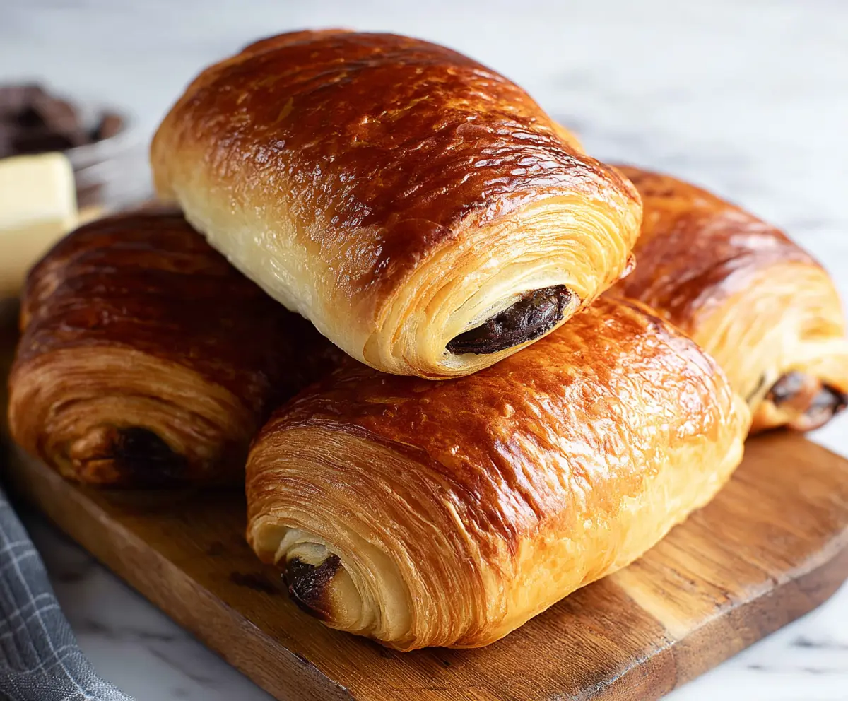 Easy Chocolate Croissants Recipe