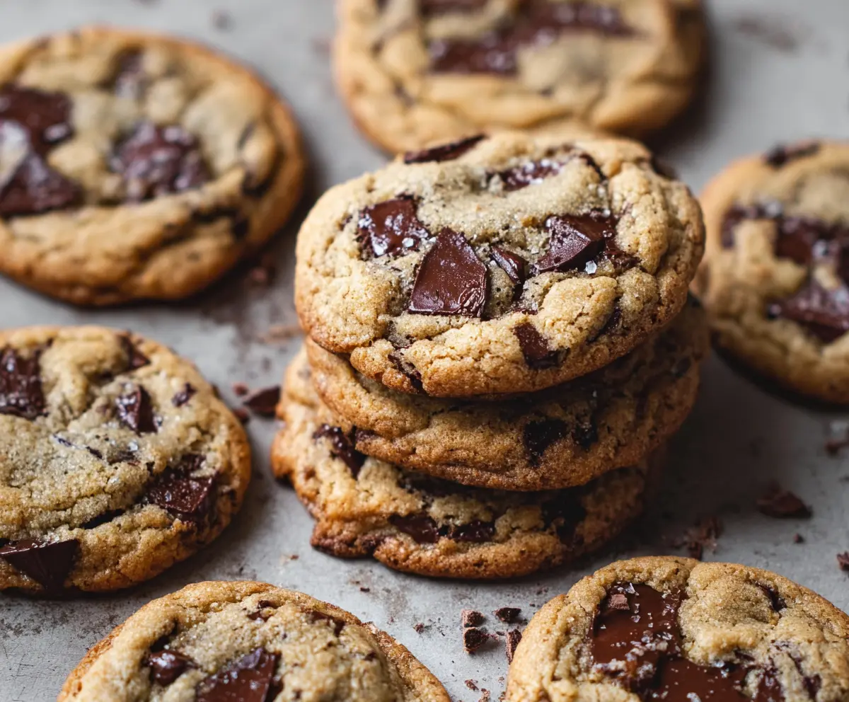 Easy Sourdough Discard Chocolate Chip Cookies